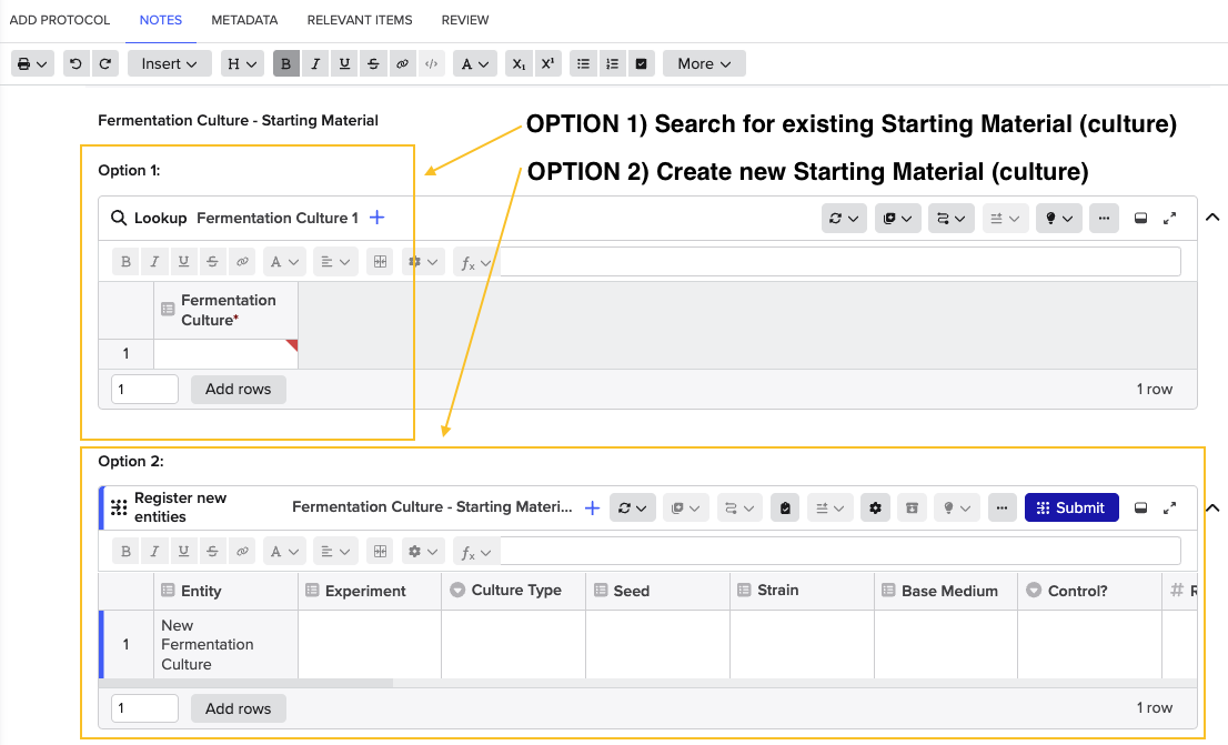 Identify starting material