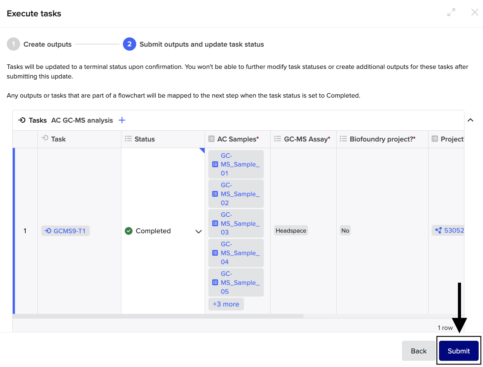 execute workflow